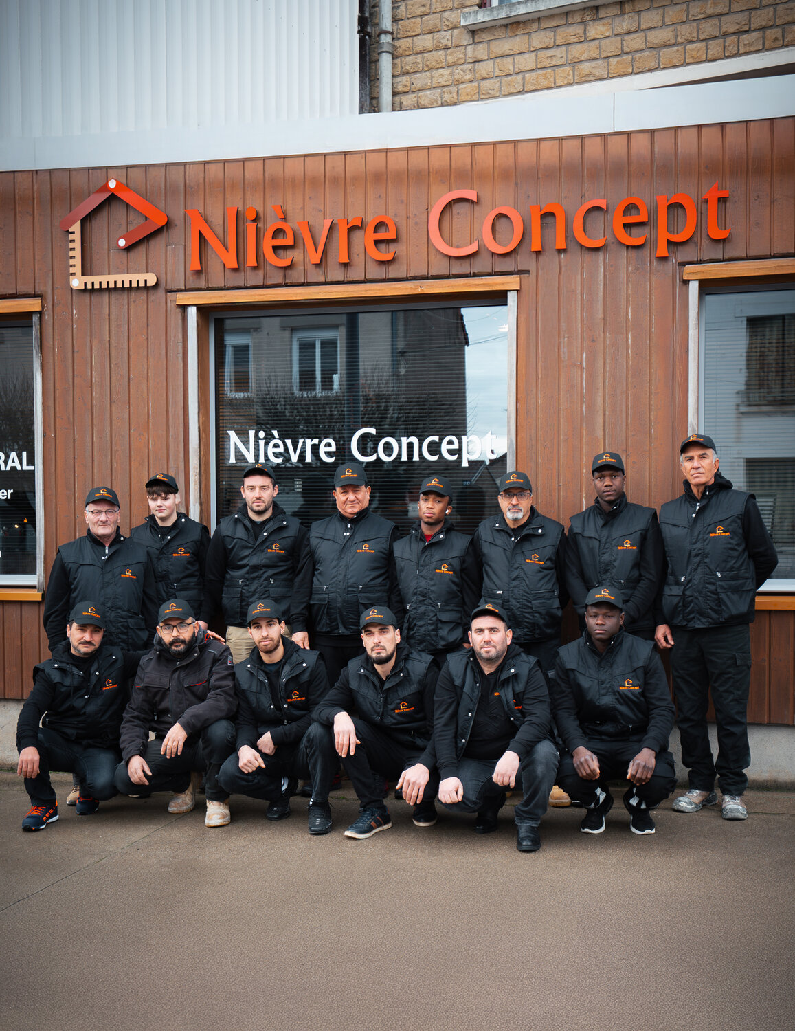 L'équipe de Nièvre Concept